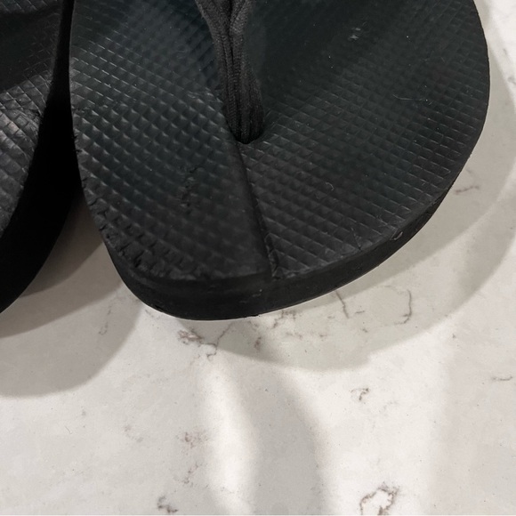 The HealingSole Black Recovery Flip Flops Size Unisex W 11.5/M 10 - Picture 11 of 14